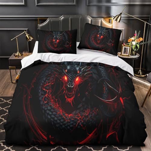 Parure de lit cycliste 3D en microfibre premium ultra douce