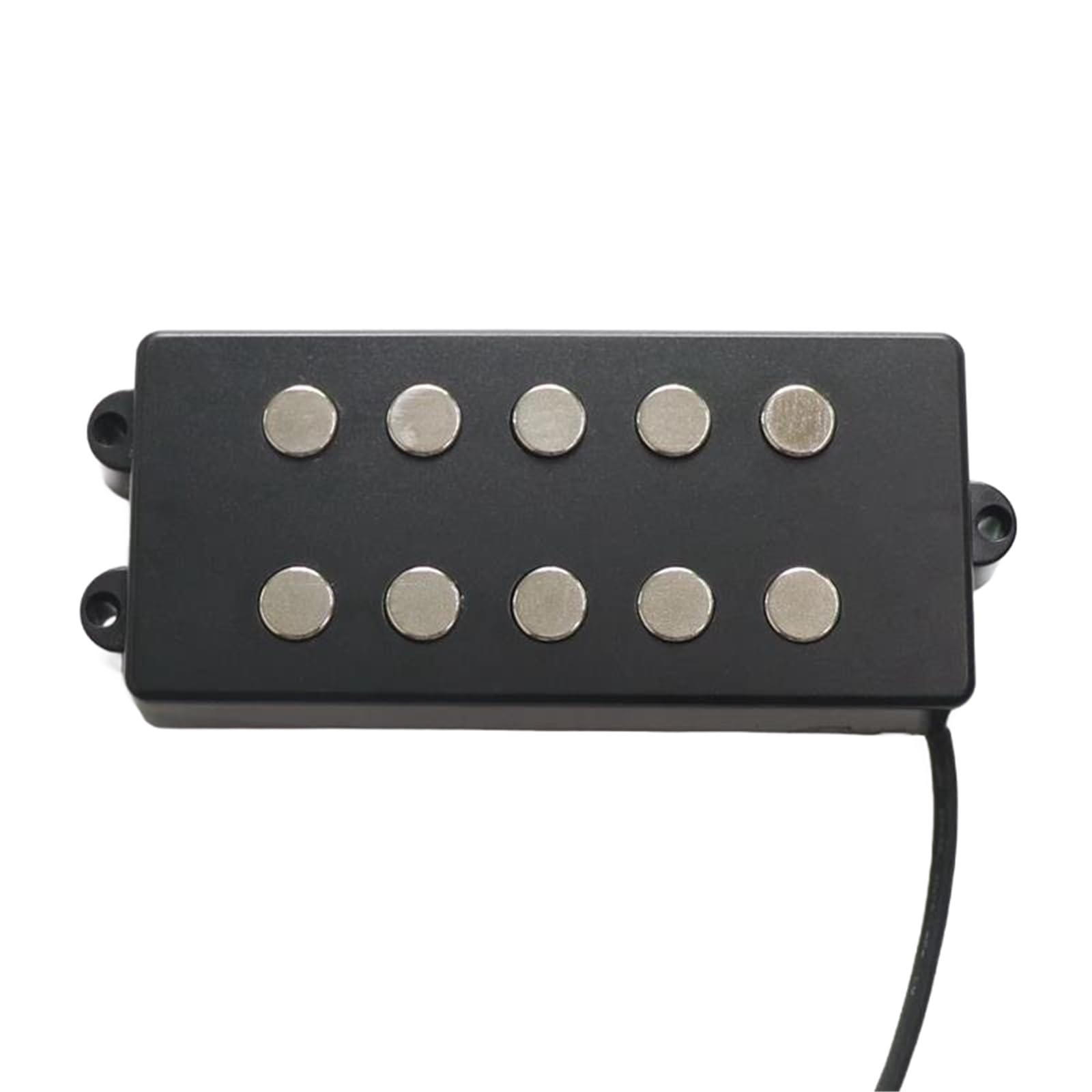 Pastilla De Guitarra Eléctrica Profesional Pastilla De Bajo Humbucker De 5 Cuerdas | Con pieza polar grande e imán cerámico para piezas de bajo Jazz