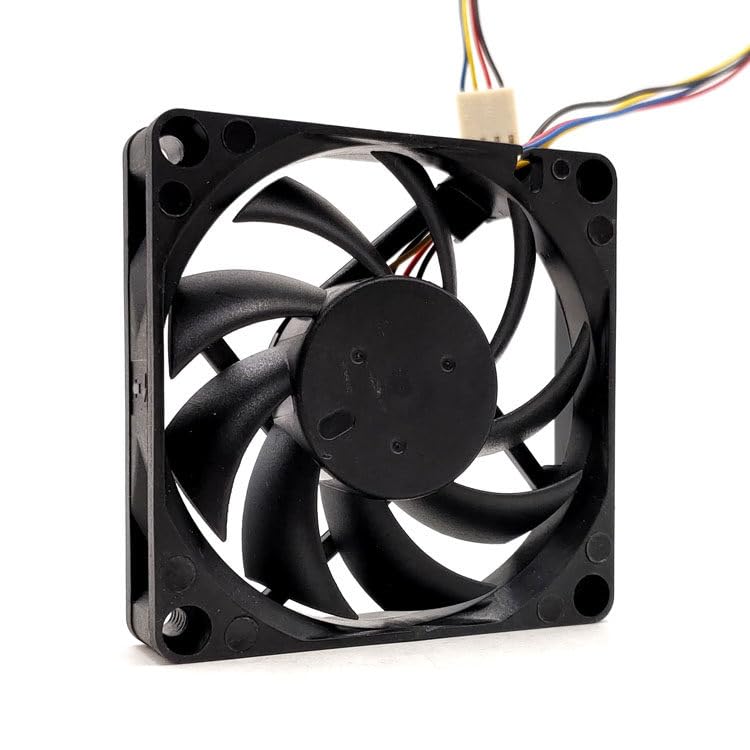 DE07015B12U 12V DC 0.7A 70x70x15mm 2.3.4-Wire Temperature Control Fan 7CM for Power Supplies & Industrial(3 Lines)