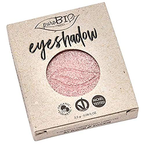Purobio Ombretto Compatto Shimmer In Cialda N.25 Rosa Refill - 2.50 Gr