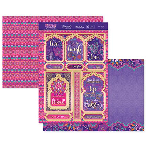 Hunkydory Perfect Paradise- Live, Laugh, Love... Luxury Topper Set PARADISE903