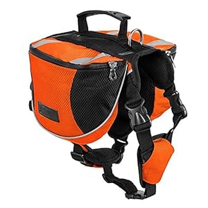 Lifeunion Hunde-Satteltaschen für kleine, mittelgroße Hunde