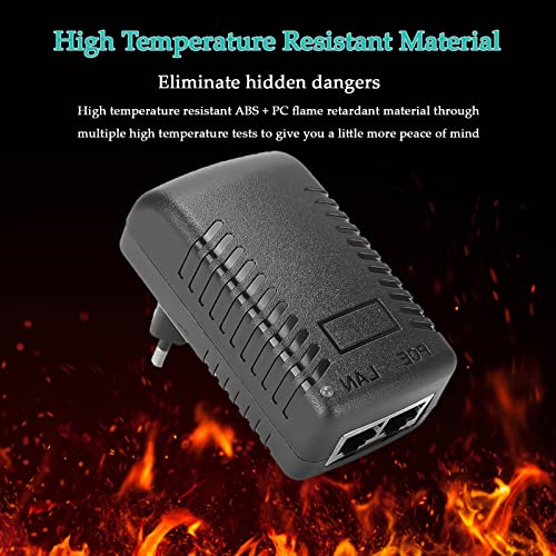 Iniettore POE con presa a muro, alimentatore