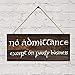 No Admittance Except on Party Business Stained Sign 5in x 12in Lord of The Rings Inspired Wood Sign.