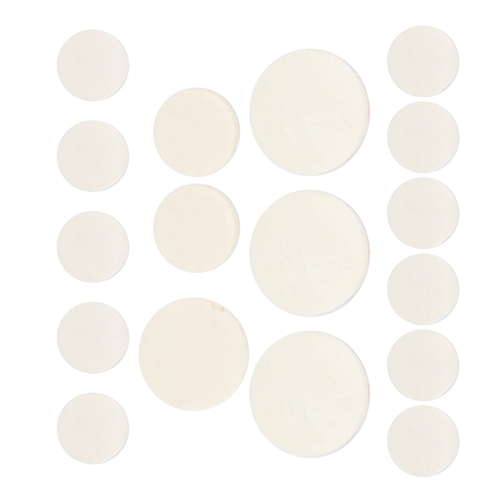 17 Pcs Clarinet Sound Hole Pads Bb Clarinet Mats Gaskets Premium Musical Accessories for Enhanced Performance (M01737)
