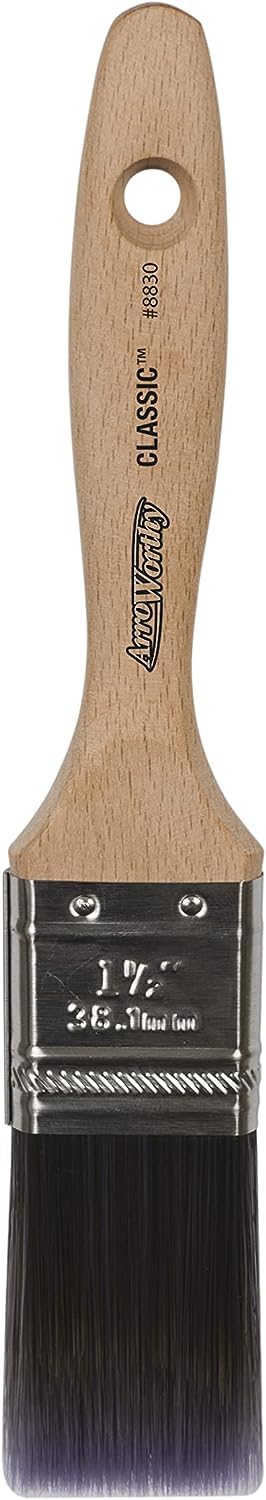 ArroWorthy Nylyn Flat Beaver Tail Paint Brush - 1.5 inch