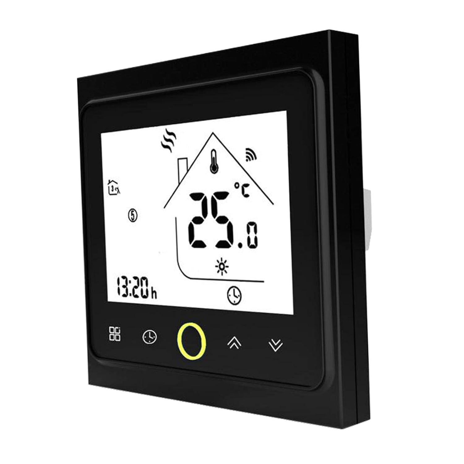 Bnf® WiFi LCD Smart Programmable Thermostat Electric Heating Home Office App|Home & Garden | Home Improvement | Heating Cooling & Air | Thermostats