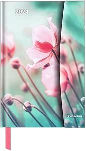 Magneto Diary Flowers - Kalenderbuch A6 mit Magnetverschluss - Kalender 