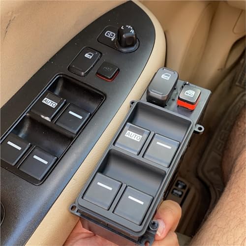 Bouton de commande fluide avec l'interrupteur de vitre électrique arrière 1 pièce - 7