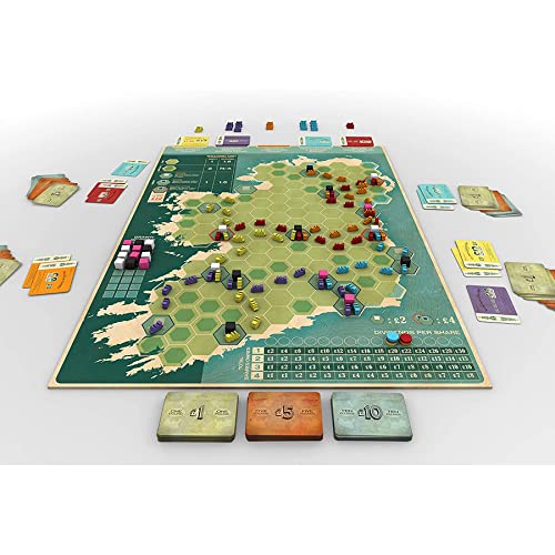 Juego de mesa Irish Gauge estrategia para 3-5 jugadores miniatura 4