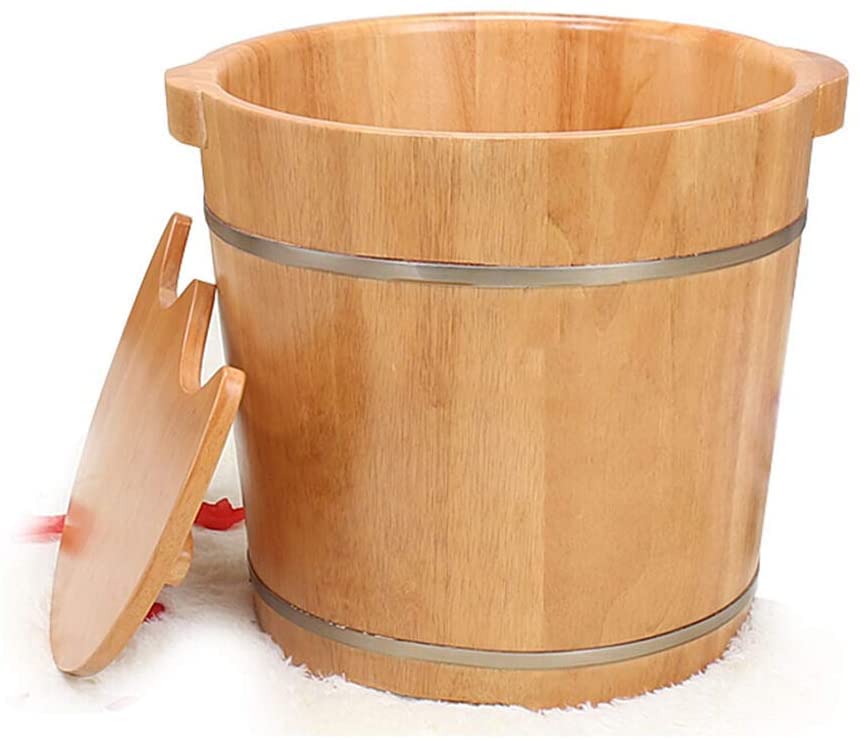 Spa de Pies de Madera BABYCE para Remojo y Masaje