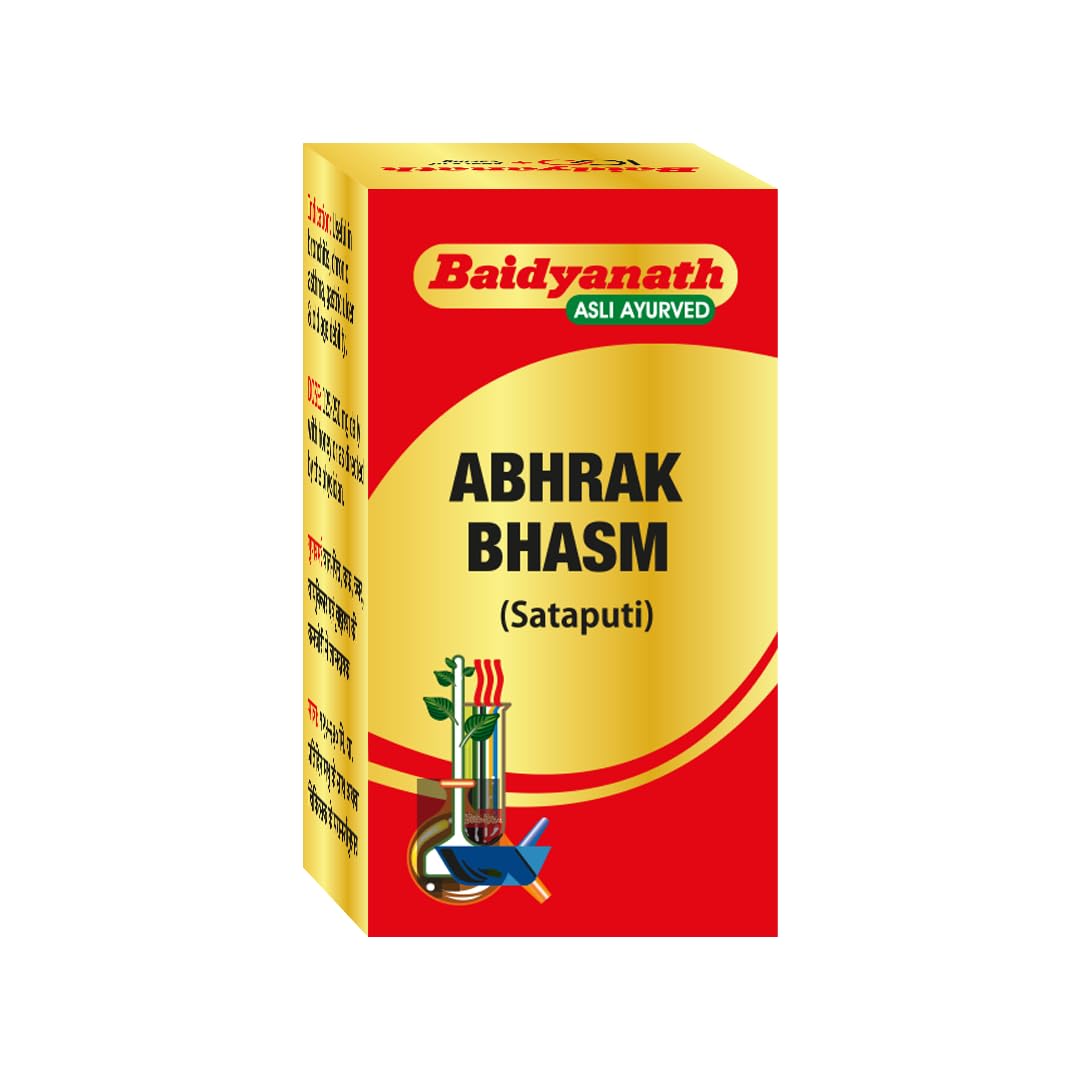 Baidyanath Abhrak Bhasma (Shatputi) I Ayurvedic Cough & Cold I Urinary Health I 2.5 GMS (B07GSGDV9S) Amazon Price History, Amazon Price Tracker