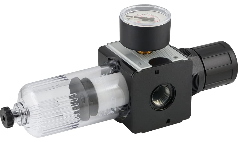 Fittingteile - Druckregler Baureihe 2-8700 l/min - Druckminderer Druckluftregler (Gewindegröße: G 3/4 - Druckregelbereich: 0,5-10 bar