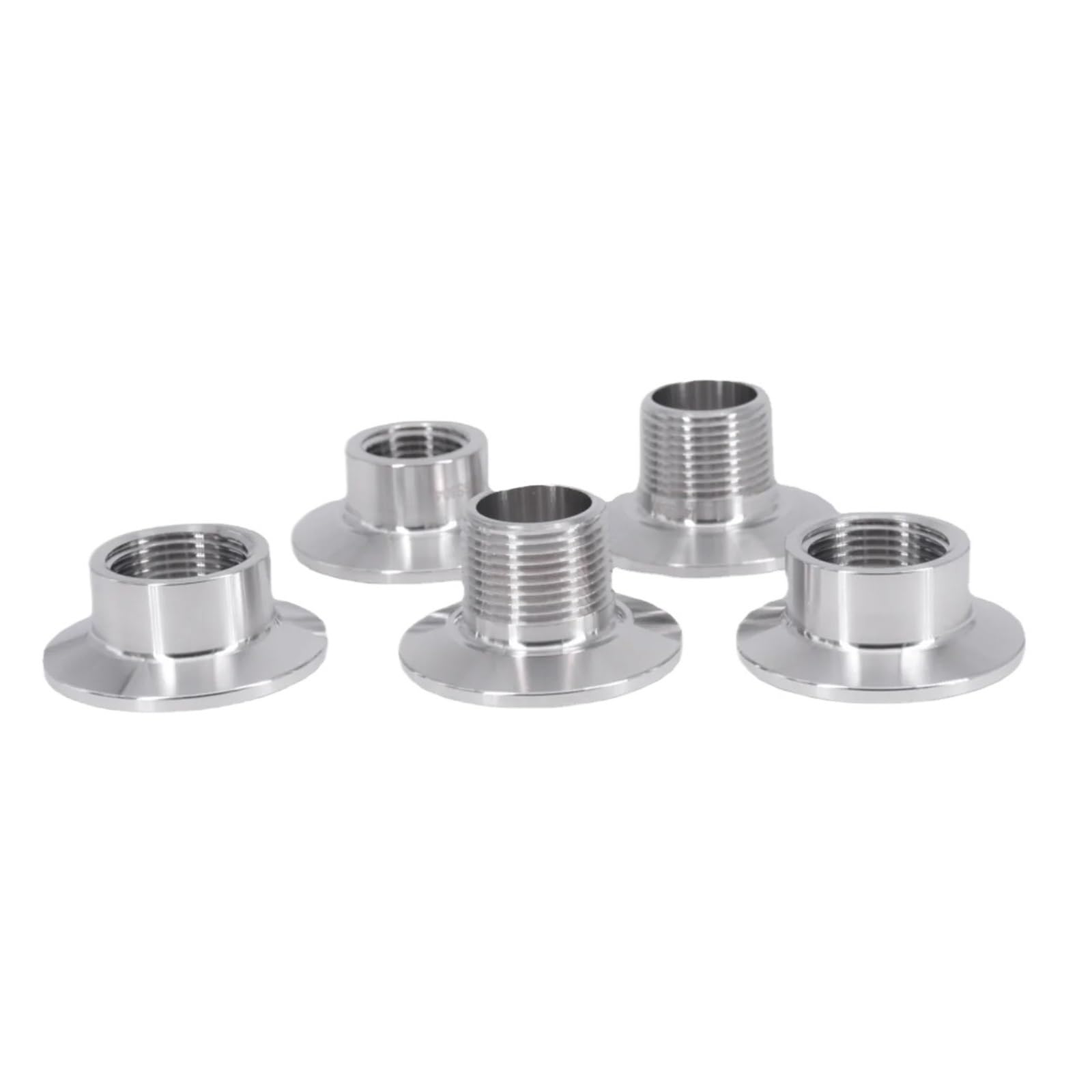 1/4 "3/8" 1/2 "3/4" 1 "NPT Maschio Femmina 0.5" 1.5 "2" Tri Morsetto Raccordo Connettore SUS304 In Acciaio Inox Homebrew(NPT Female,K34MM(0.75 INCH TC)_3/8")