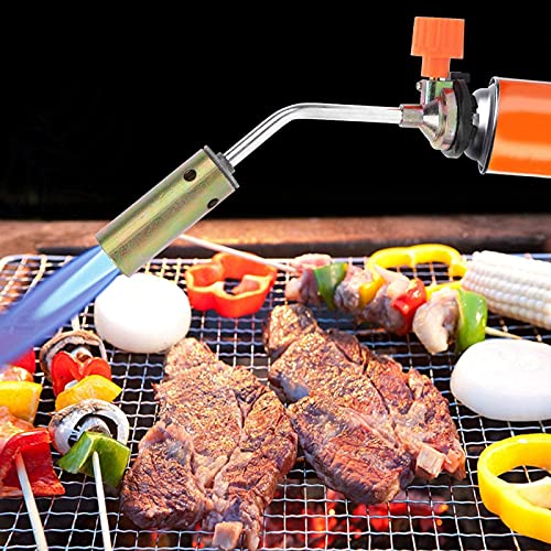 MOUMOUTEN Flammenpistole, 1300 ℃ Gasbrenner Flammenpistole Outdoor Grill Flammenwerfer Tragbare einstellbare Flamme für…