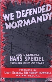 Hardcover We Defended Normandy Book