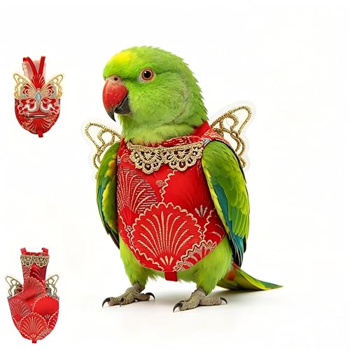 Couche pour perroquet réglable et imperméable pour oiseaux de taille moyenne - 6