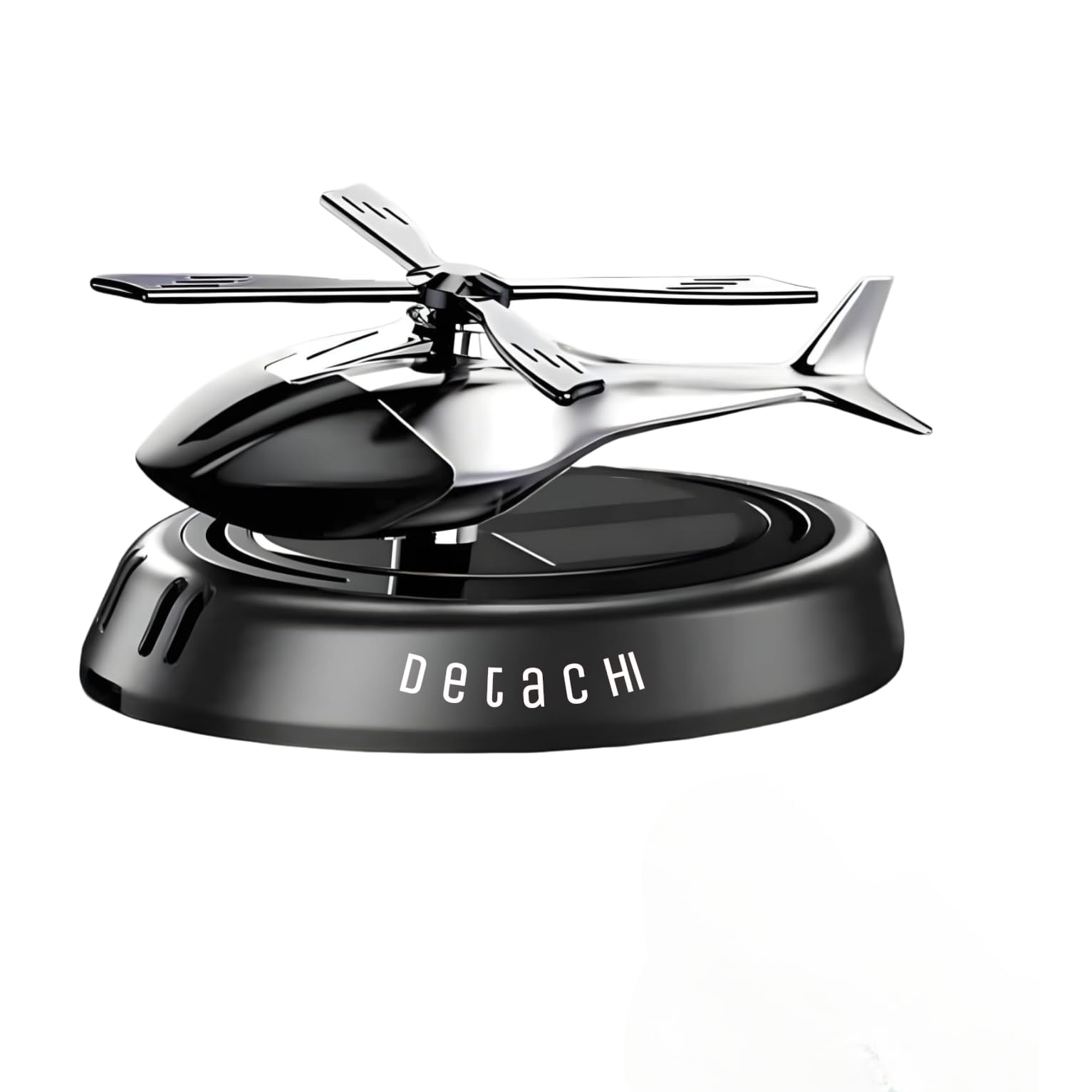 DETACHI Car Solar Dashboard Helicopter Fragrance Diffuser, Rotating Alloy Helicopter Ornament for Car, Office, Home Decor (Random Color)-image-22