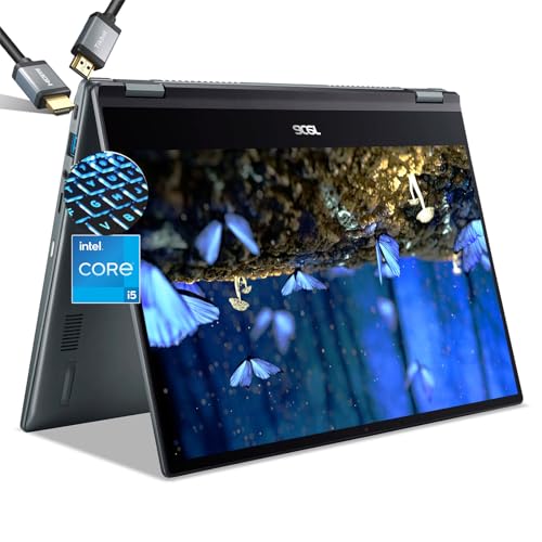 acer Ordinateur portable à écran tactile Chromebook Plus Spin 514 - Intel Core i5-1334U - Écran IPS FHD de 14