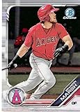 Brandon Marsh baseball card rookie (Los Angeles Angels) 2019 Topps Bowman Chrome #BCP131