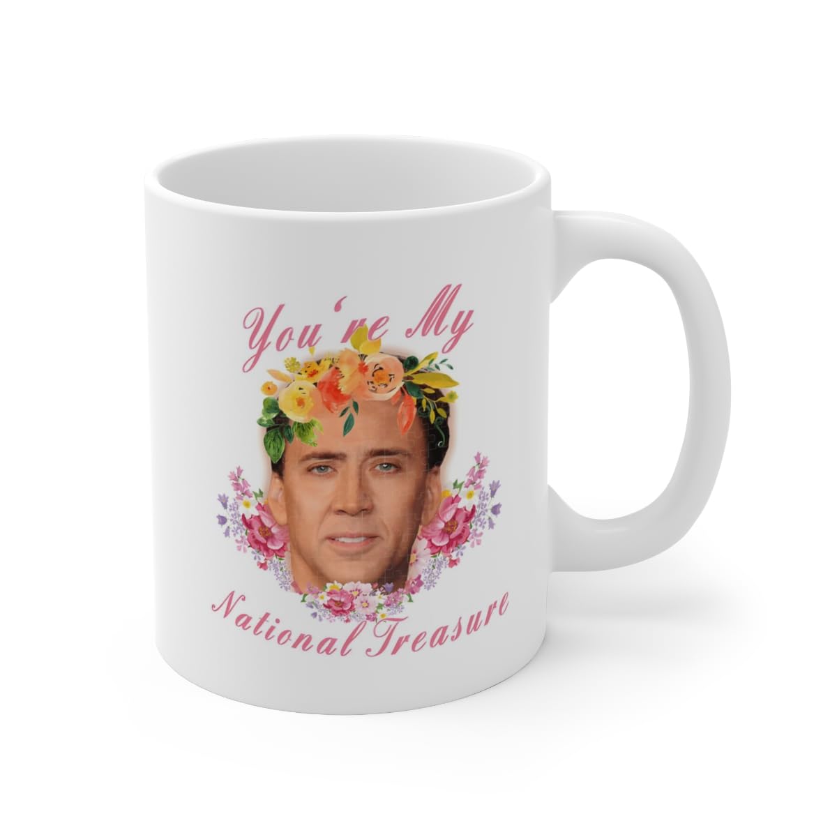 Youre My National Treasure Coffee Mug Funny Ceramic mug 11oz Perfect for movie fans microwave and dishwasher safe