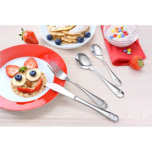 GRÄWE Kinderbesteck Set mit Tiermotiven, 4-teilig, Edelstahl poliert, spülmaschinengeeignet - Image 6