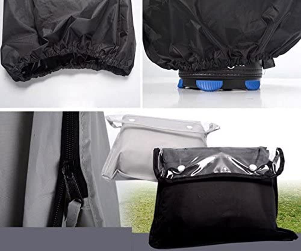 (未使用･未開封品)　ゴルフバッグカバー 愛用のゴルフバッグを雨から保護　収納 保管 劣化対策 キャリーバッグ TEC-GOLFCC (グレー) kmdlckf ゴルフバッグカバー 愛用のゴルフバッグを雨から保護 収納 保管