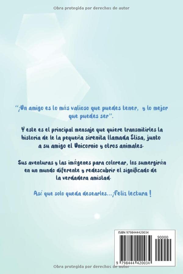 Miniatura 2 de LA SIRENITA Y EL UNICORNIO Un amigo es lo más valioso que puedes tener, y lo mejor que puedes ser! Historia para niños sobre la amistad y la