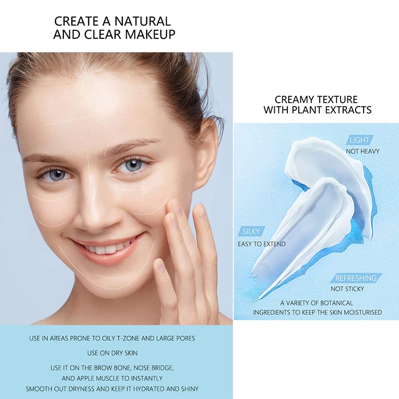 Miniatura 3 de AKARY Barra hidratante facial en barra de bálsamo múltiple, palitos de hada de maquillaje para hidratar y suavizar la piel seca para cara y cuerpo,