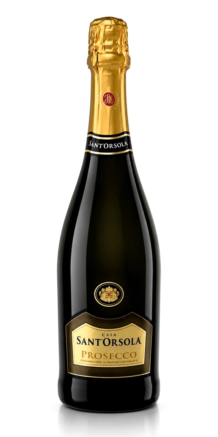 Sant'Orsola Prosecco D.O.C. ExtraDry Sec Vin Petillant Italien Set de 6 Bouteilles x 75 cl
