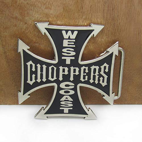 ZDANG Eagle Zinc Alloy West Coast Chopper Cross Jeans Gift Cowboy Belt Buckle 02144 with 4cm Width Loop -Default,a Cover