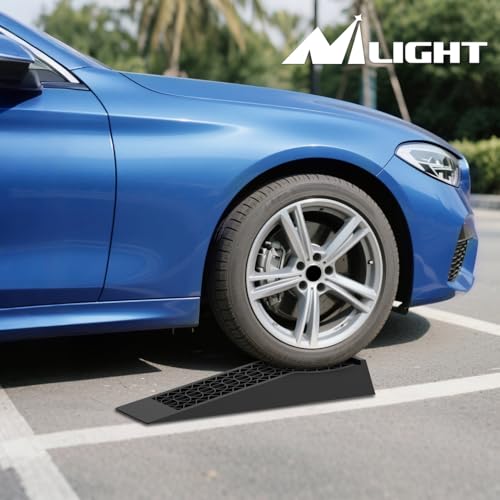 Nilight Low Profile Car Ramps, Portable Drive on Service Ramp for Support Jack Vehicle Maintenance, 10,000lb GVW Capacity, 2 Pack by Nilight - Image 3