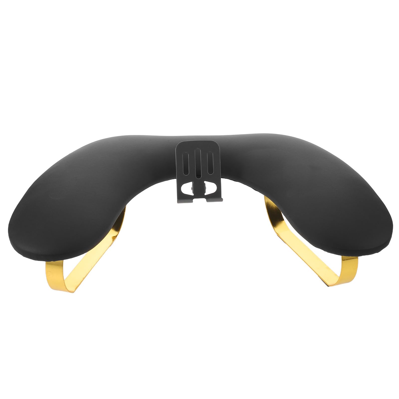 EXCEART Reposamanos Pu Negro con Soporte para Teléfono, para Manicura