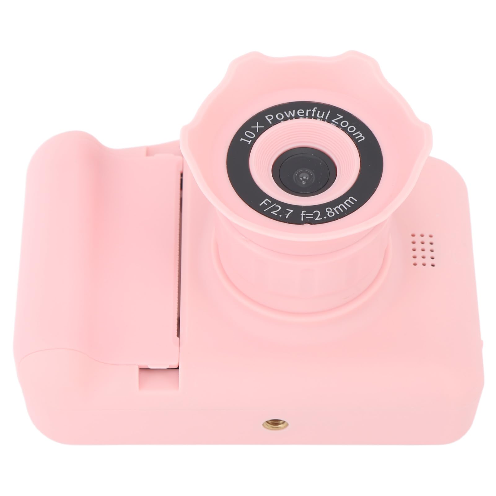 Cyfrowy Aparat Fotograficzny Mini HD SLR dla Dzieci, Aparat z Natychmiastowym Wydrukiem dla Dzieci, Ekran IPS 1080P, Wydruk w Jednej Sekundzie dla Dzieci (PINK)