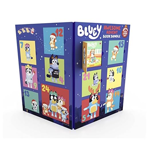 Bluey boeken adventskalender