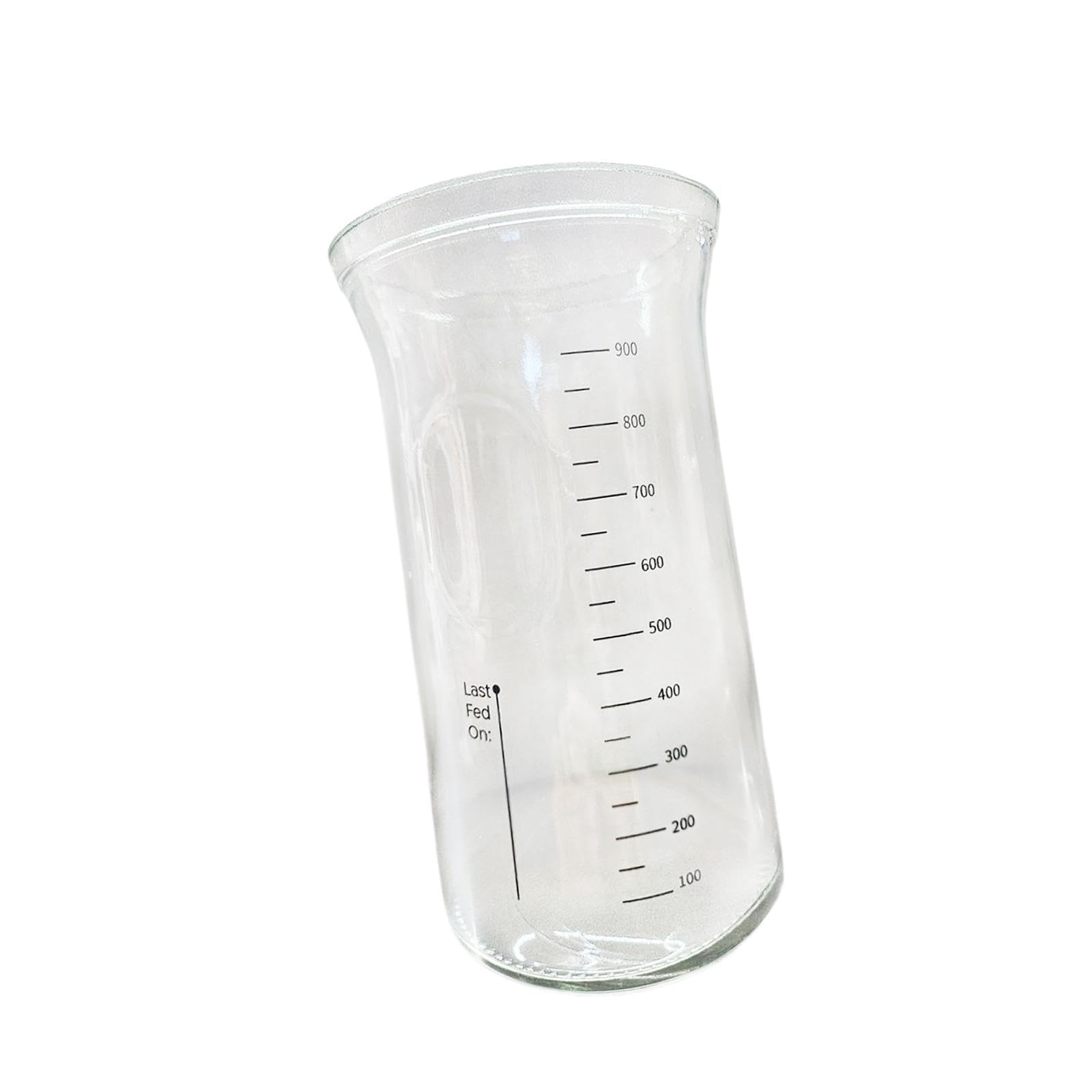 predolo Vaso Medidor de Cristal 1200 ml, Jarra de Vidrio con Escala para Cocina y Fermentación de Pan