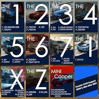 C410 OBD2 Scanner Fit for BMW Mini EPB ABS SRS DPF Oil Reset Multi System Scan Tool with Battery Registration OBDII Code Reader Diagnostic Scan Tool [New Version Update of Creator C110+ C310+]