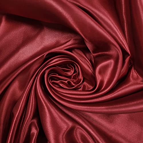 EP 100% Polyester/Poly Silk Silky Satin Fabric, Dressmaking, Wedding, Prom, Dress Craft Fabric Material 58"