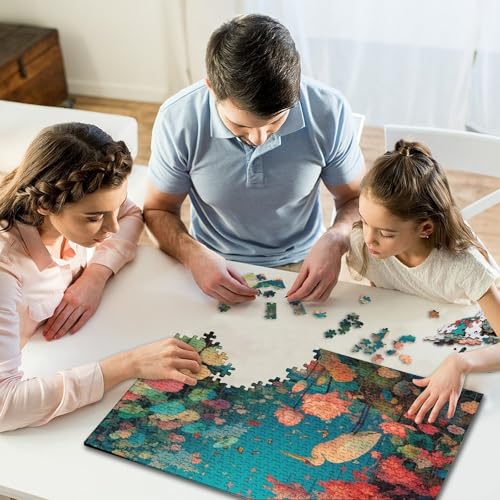Rompecabezas de loto de 52 x 38 cm para decorar tu sala de estar 6