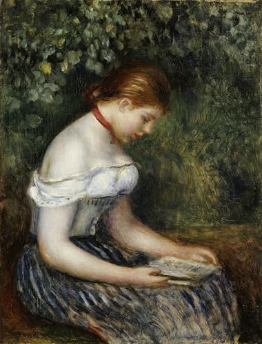 Art mural moderne peintures la liseuse poster Renoir 60x90cm salon