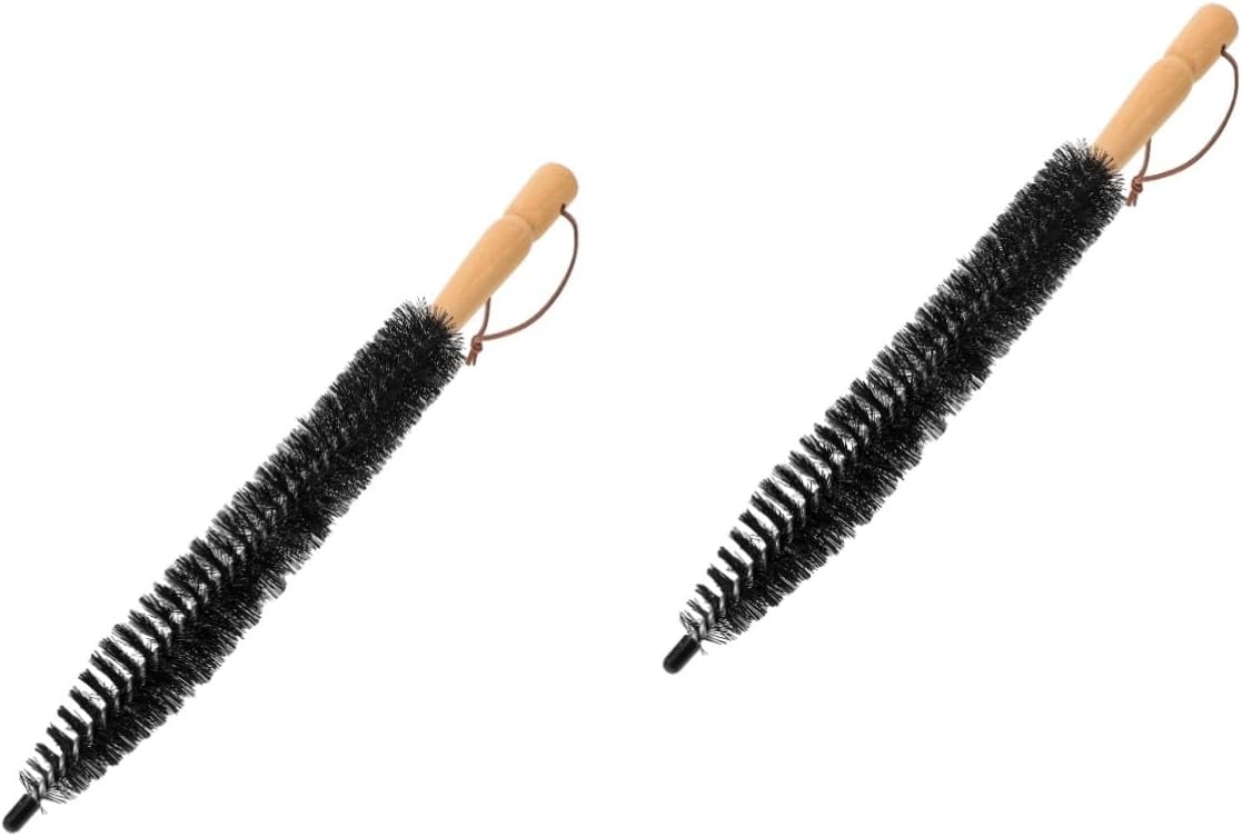 Cabilock 2pcs Chimney Cleaner Brush Nylon and Duct Sweeper for Soot Removal for Chimneys Dryer Vents and Fireplace Pipes