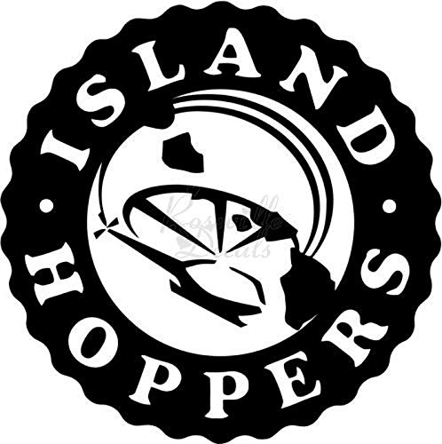 Roseville Decals Magnum PI Island Hoppers Vinyl Decal Sticker for Home Office Decor Vehicle Window...