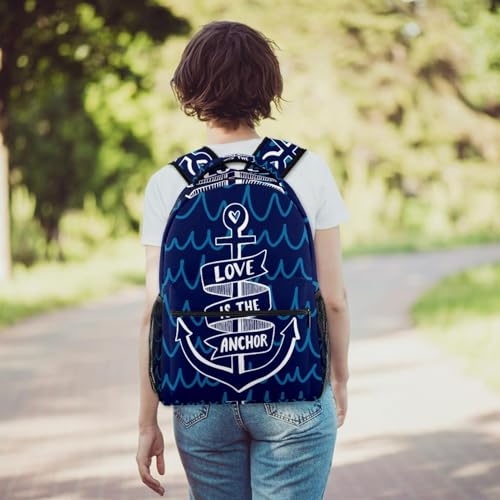 Sac à dos pour femmes et adolescents grand format multicolore