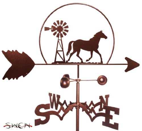 SWEN Products Horse Windmill Weathervane