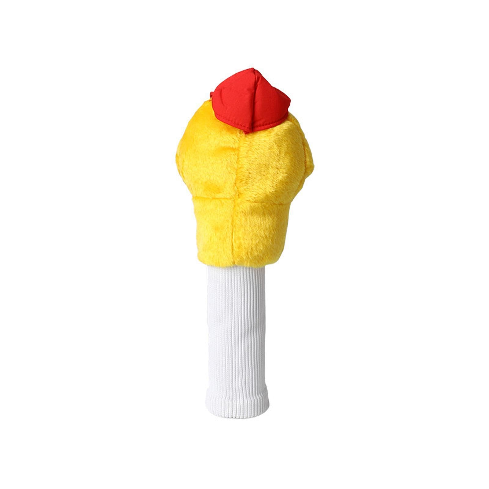 Funda Protectora de Peluche con Forma de para Madera de Calle, Funda Protectora Adorable para La Cabeza del Palo de Golf, Ideal para de Go