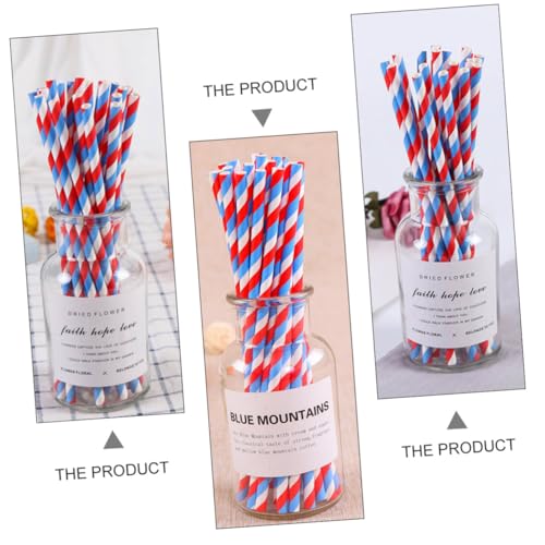 150 pitillos biodegradables de papel multicolor 19.7 cm miniatura 5