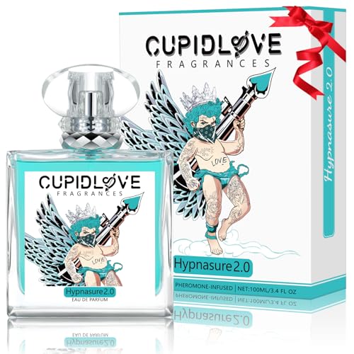 CUPIDLOVE Original Hypnosis 2.0 Pheromone for Men - 100ml Infused Cologne for Men - Real Pheromone Perfume EDP Fragrance Spray -Long Lasting - Enhance Attraction Gift