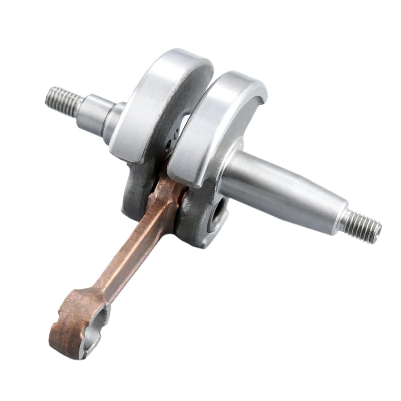1 Pieza de cigüeñal de desbrozadora de Metal for Motor de desbrozadora 430 Recortadora 40-5 43CC 430 Piezas de Repuesto de Herramientas de jardín