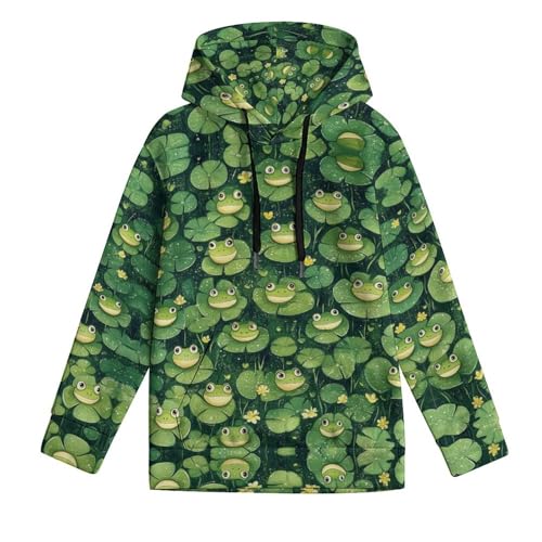 Sweat à capuche grenouille enfant pour en finir avec les pulls sans style en M