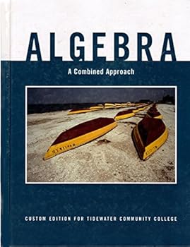 Hardcover Algebra: A Combined Approach Book